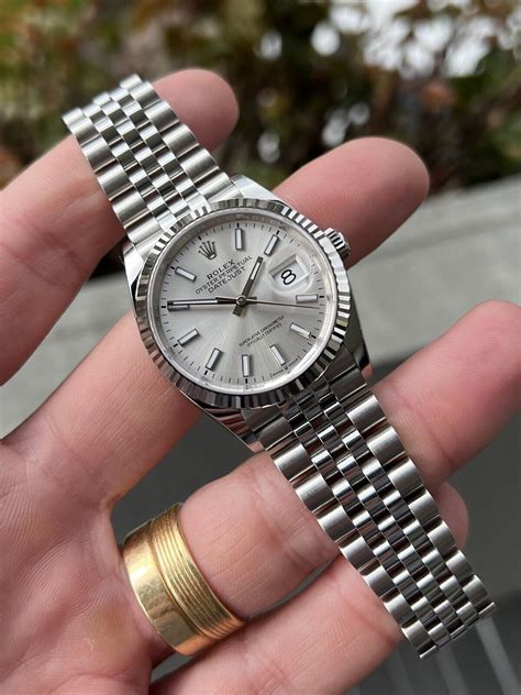 rolex datejust 36mm 1887|rolex datejust silver dial.